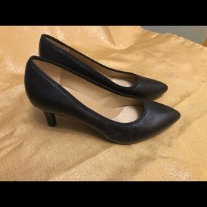 Naturalizer Black Leather Heel
